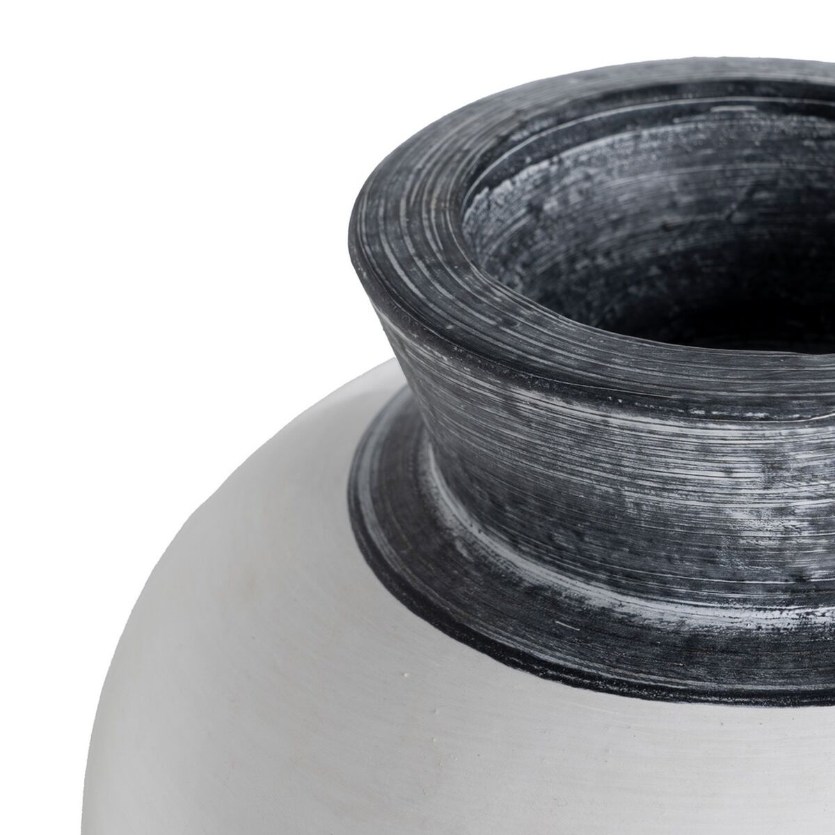 Vase Hvit Terrakotta 25 x 27 x 40 cm
